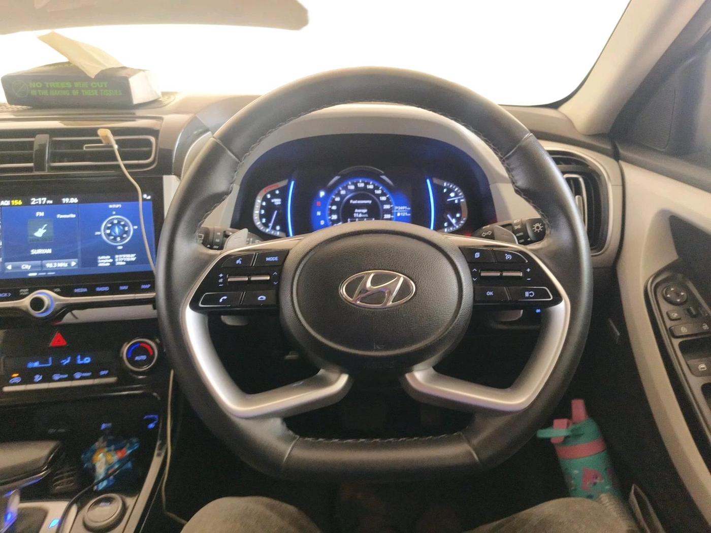 2022 Hyundai Creta SX (O) AT 1.5 DIESEL, Diesel, Automatic, 62,354 km, interior