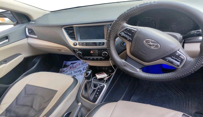 2019 Hyundai Verna 1.6 VTVT SX + AT, Petrol, Automatic, 91,218 km, interior
