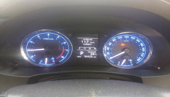 2016 Toyota Corolla Altis VL CVT PETROL, Petrol, Automatic, 94,503 km, interior