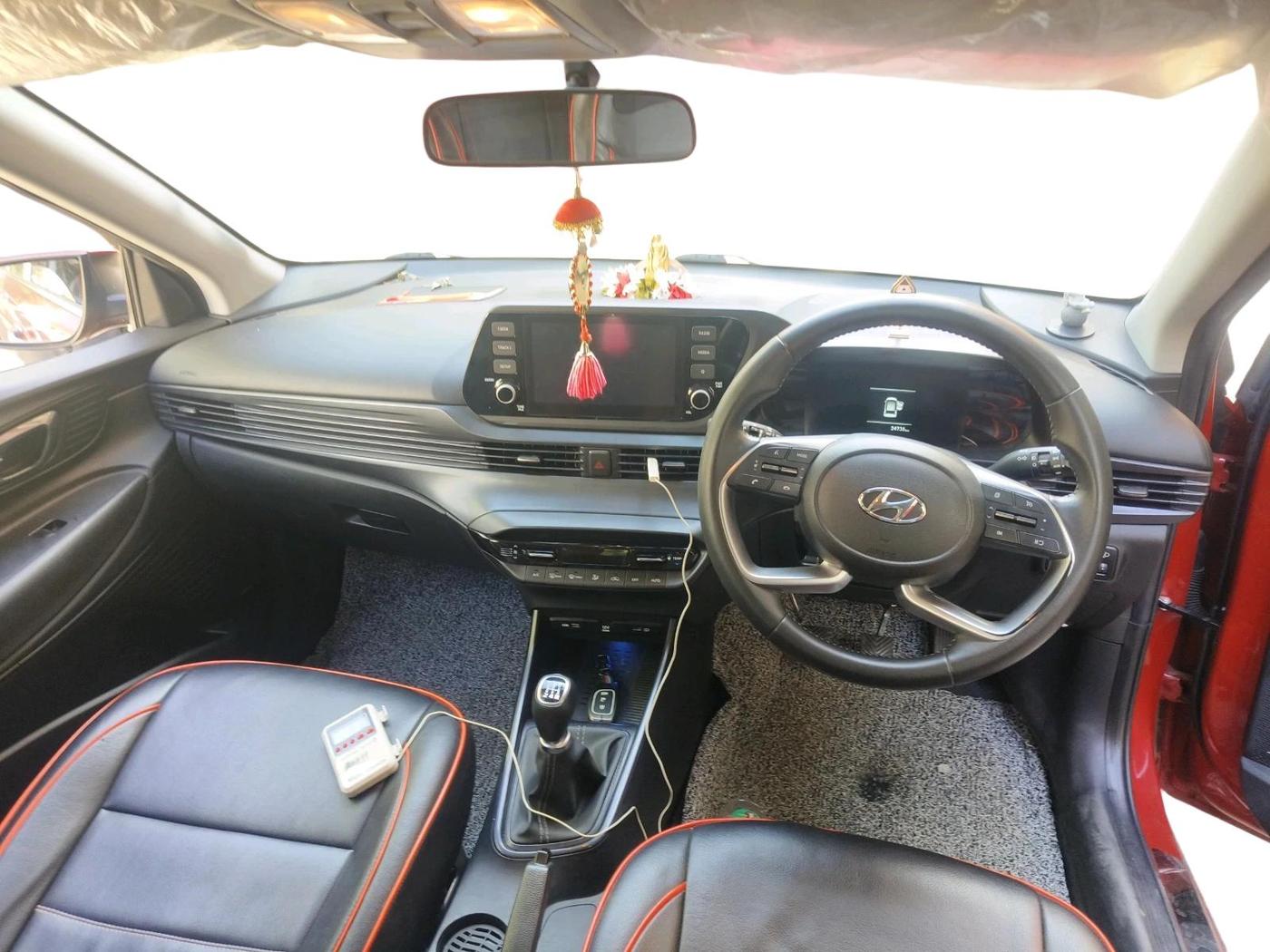 2022 Hyundai NEW I20 ASTA 1.2 MT, Petrol, Manual, 24,738 km, interior