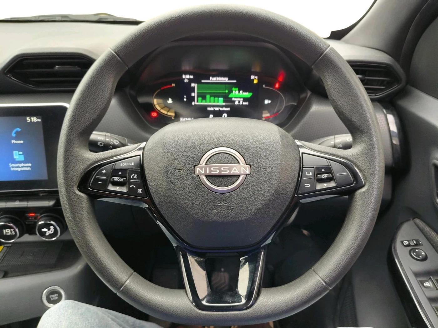 2024 Nissan MAGNITE XV CVT TURBO KURO EDITION , Petrol, Automatic, 17,093 km, interior