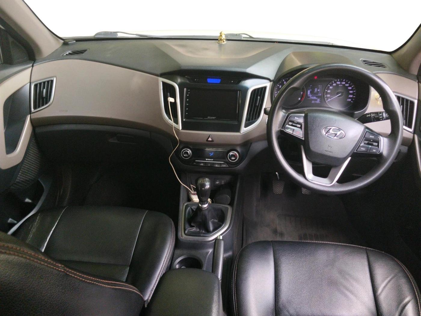 2016 Hyundai Creta SX PLUS 1.6 PETROL, Petrol, Manual, 2,31,435 km, interior