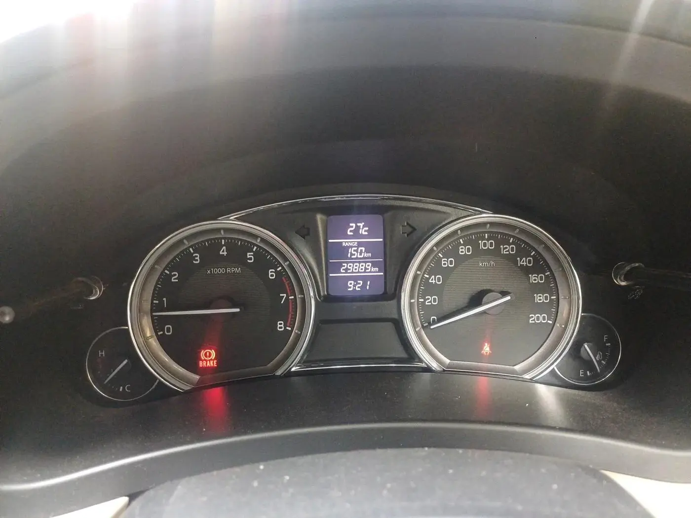 2017 Maruti Ciaz ZETA 1.4  MT PETROL, Petrol, Manual, 29,889 km, interior