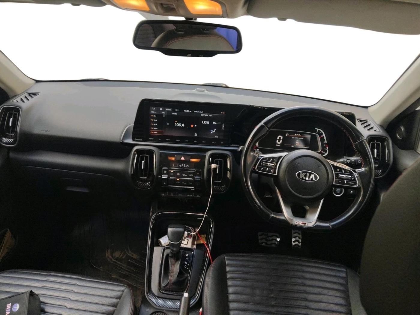 2020 KIA SONET GTX PLUS 1.5 AT, Diesel, Automatic, 98,457 km, interior