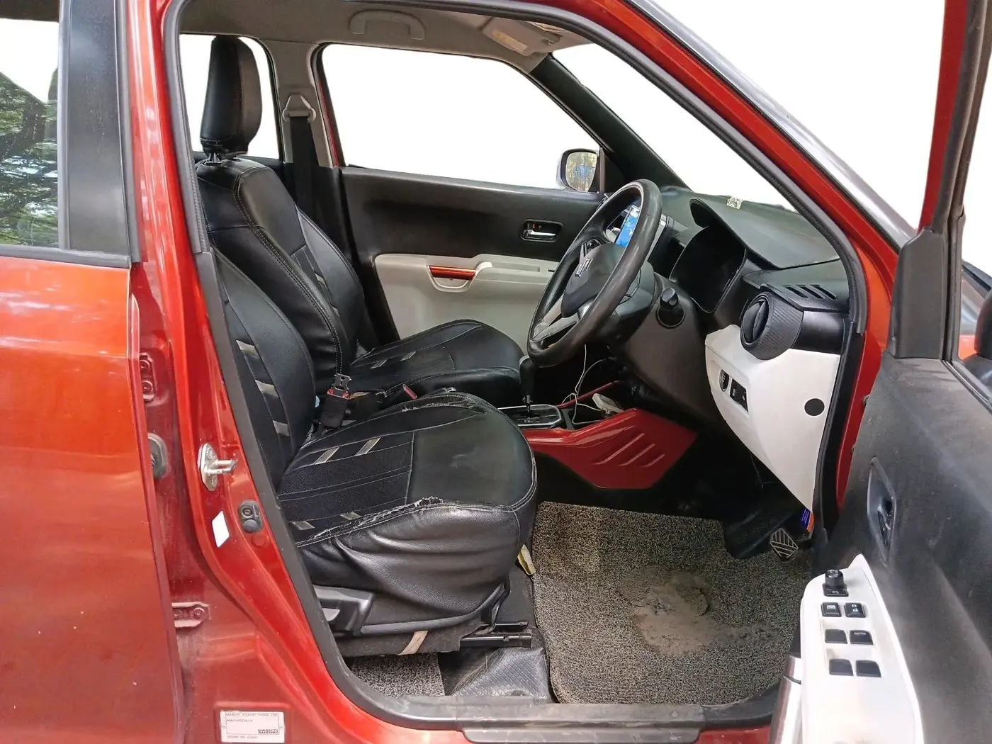 2018 Maruti IGNIS ZETA 1.2 AMT, CNG, Automatic, 74,855 km, interior