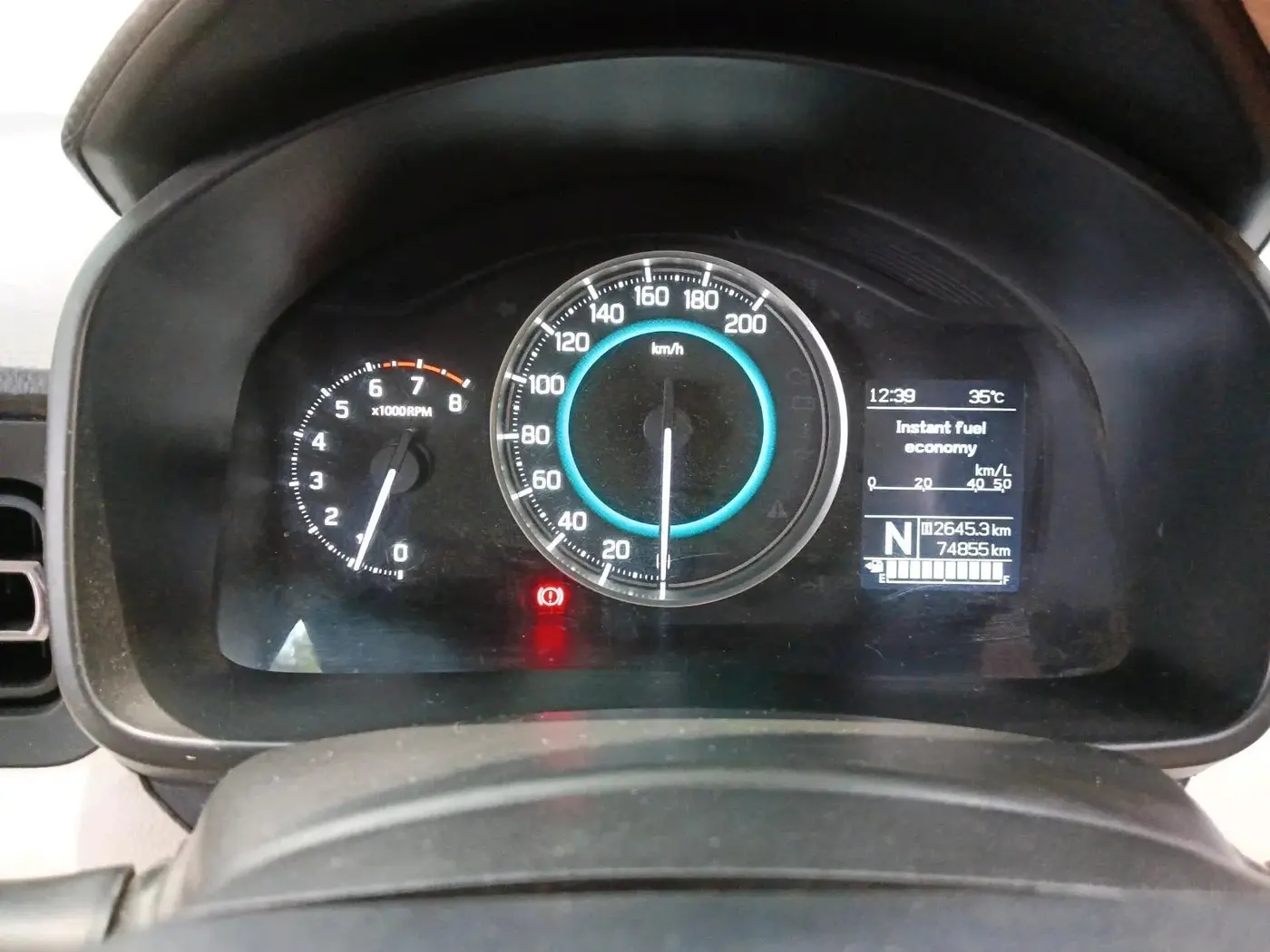 2018 Maruti IGNIS ZETA 1.2 AMT, CNG, Automatic, 74,855 km, interior