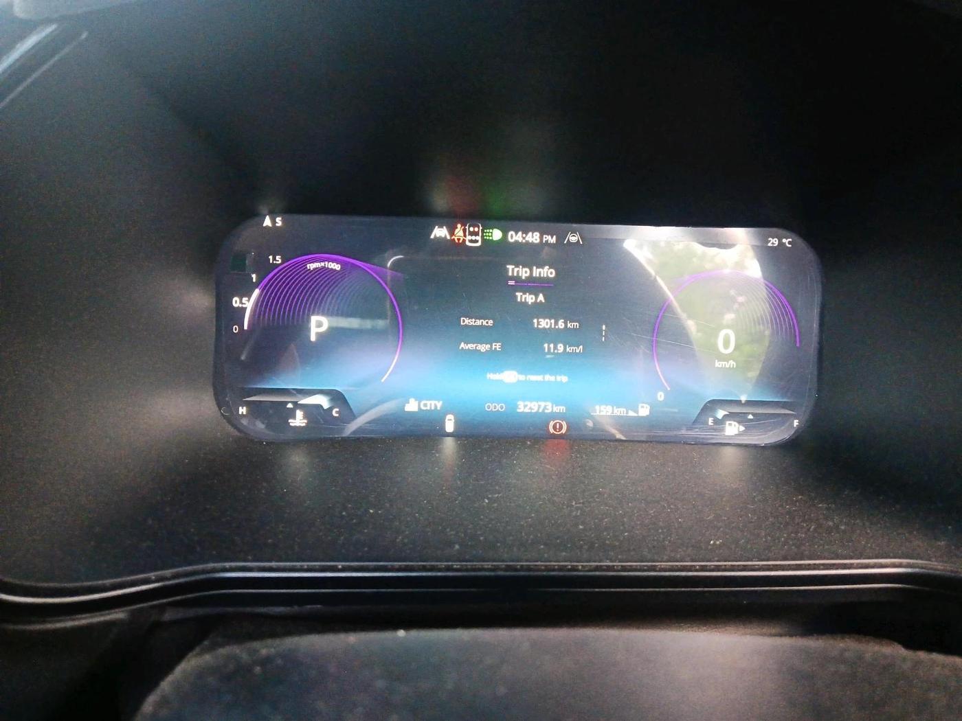 2024 Tata Harrier FEARLESS PLUS DUAL TONE AT, Diesel, Automatic, 32,973 km, interior