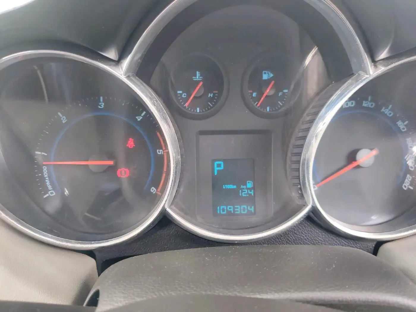 2016 Chevrolet Cruze LTZ AT, Diesel, Automatic, 1,09,304 km, interior