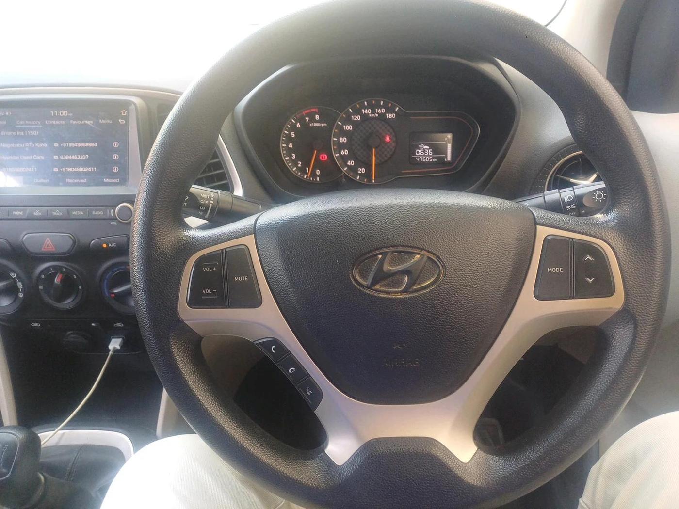 2018 Hyundai NEW SANTRO SPORTZ MT, Petrol, Manual, 47,605 km, interior