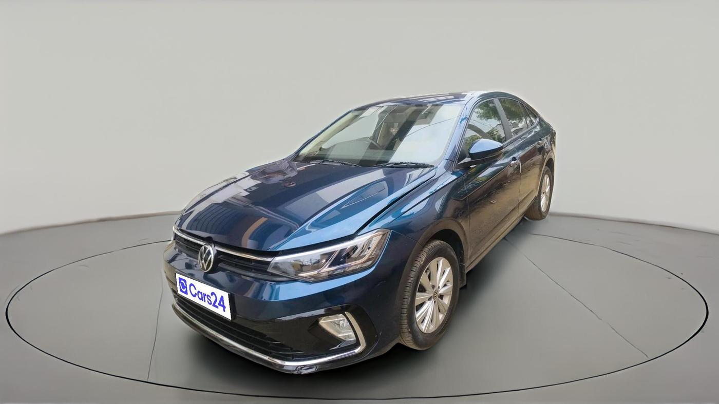 2023 Volkswagen VIRTUS HIGHLINE TSI 1.0 MT, Petrol, Manual, 42,791 km, exterior