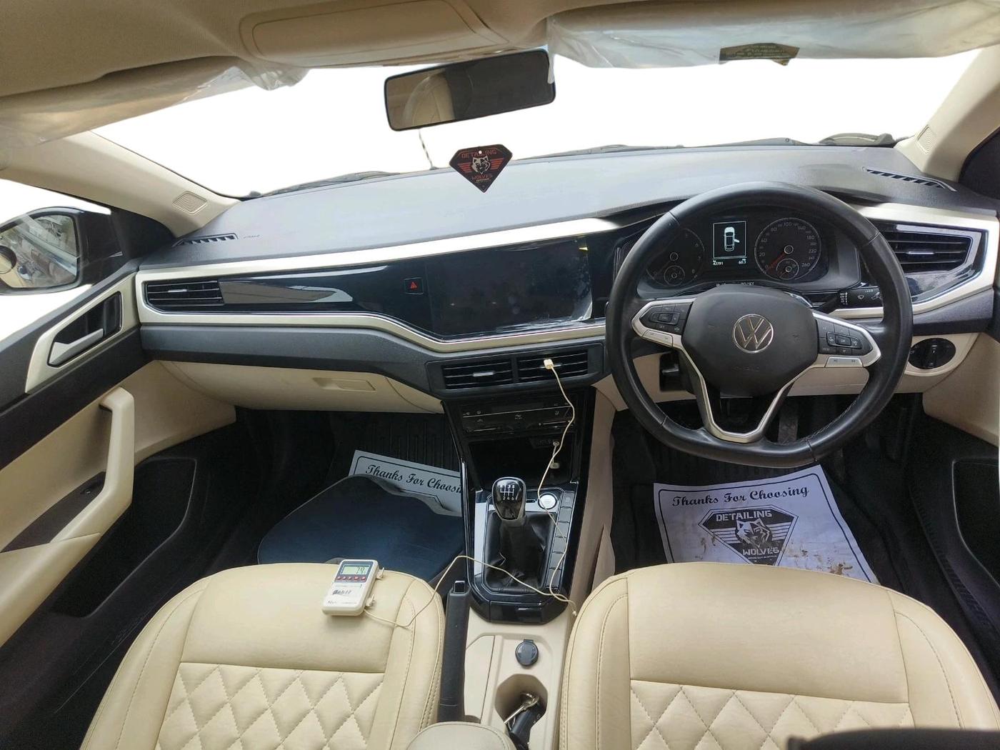 2023 Volkswagen VIRTUS HIGHLINE TSI 1.0 MT, Petrol, Manual, 42,791 km, interior