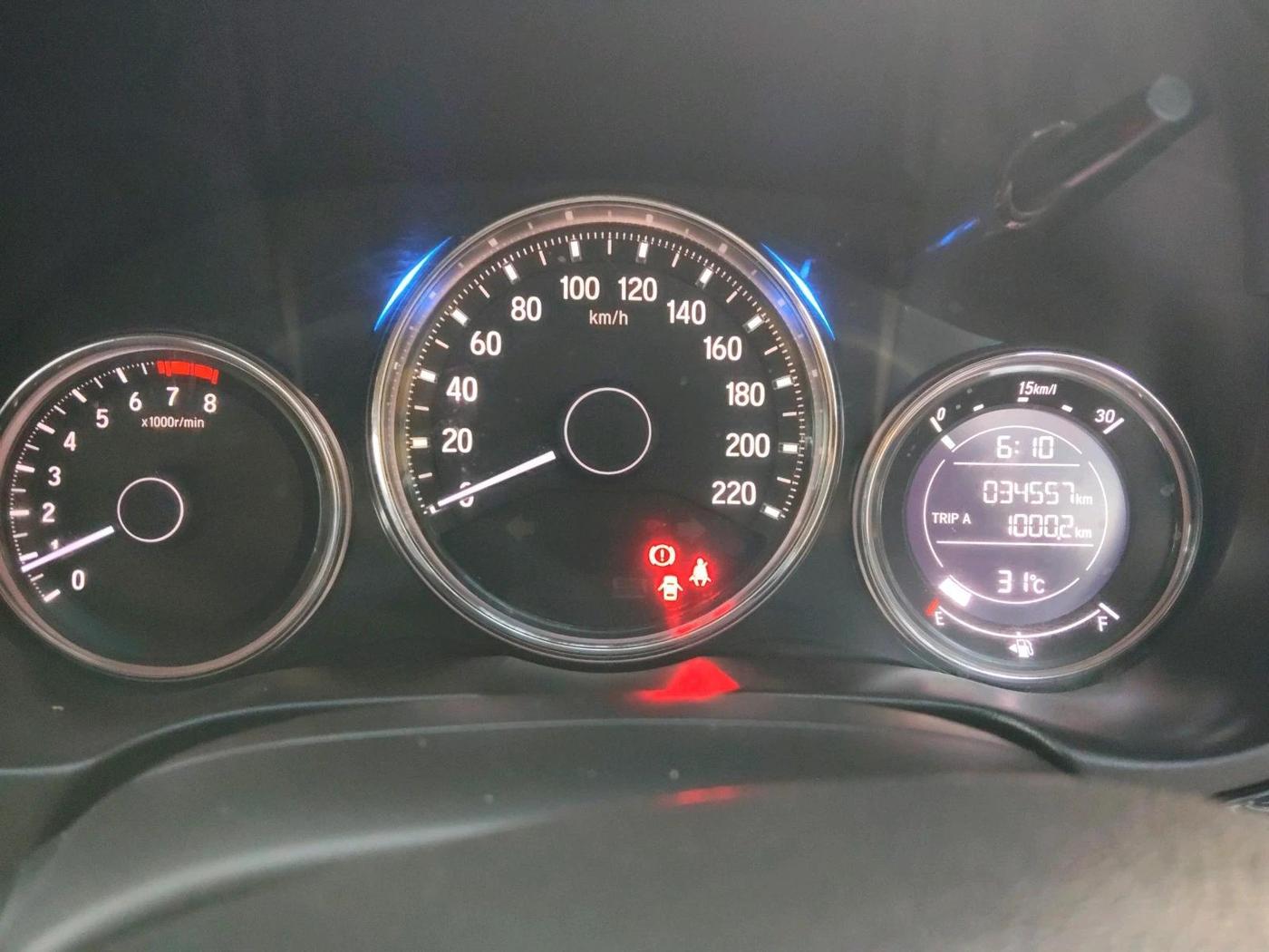 2022 Honda City 1.5L I-VTEC V MT 4TH GEN, Petrol, Manual, 34,557 km, interior