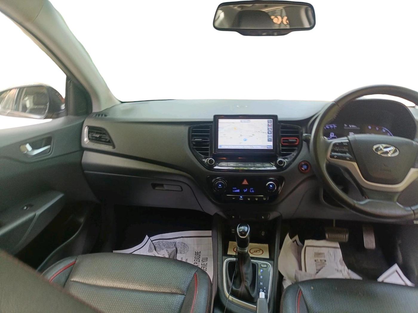 2021 Hyundai Verna SX (O) 1.0 TURBO DCT, Petrol, Automatic, 94,428 km, interior