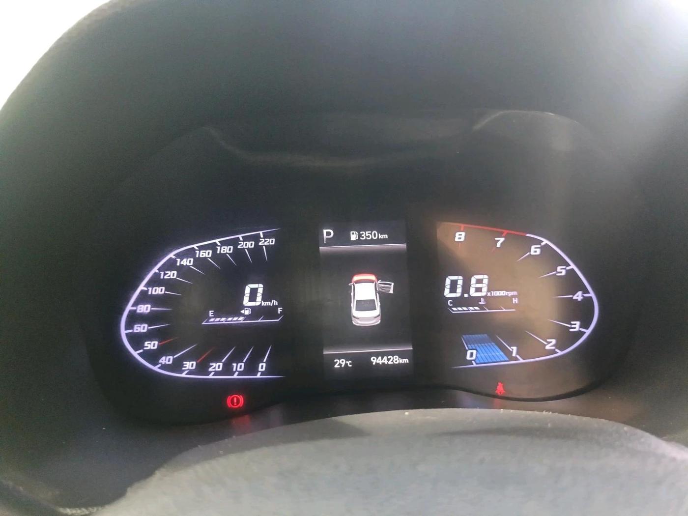 2021 Hyundai Verna SX (O) 1.0 TURBO DCT, Petrol, Automatic, 94,428 km, interior