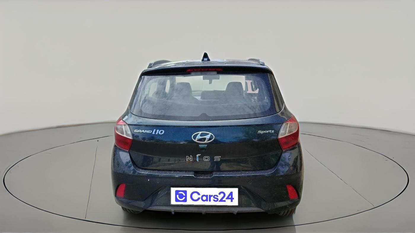 2022 Hyundai GRAND I10 NIOS SPORTZ AMT 1.2 KAPPA VTVT, Petrol, Automatic, 21,377 km, exterior