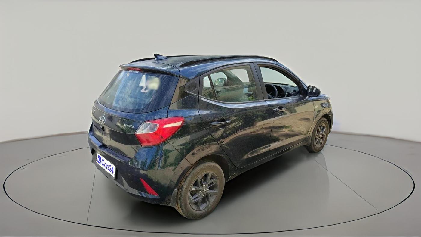 2022 Hyundai GRAND I10 NIOS SPORTZ AMT 1.2 KAPPA VTVT, Petrol, Automatic, 21,377 km, exterior