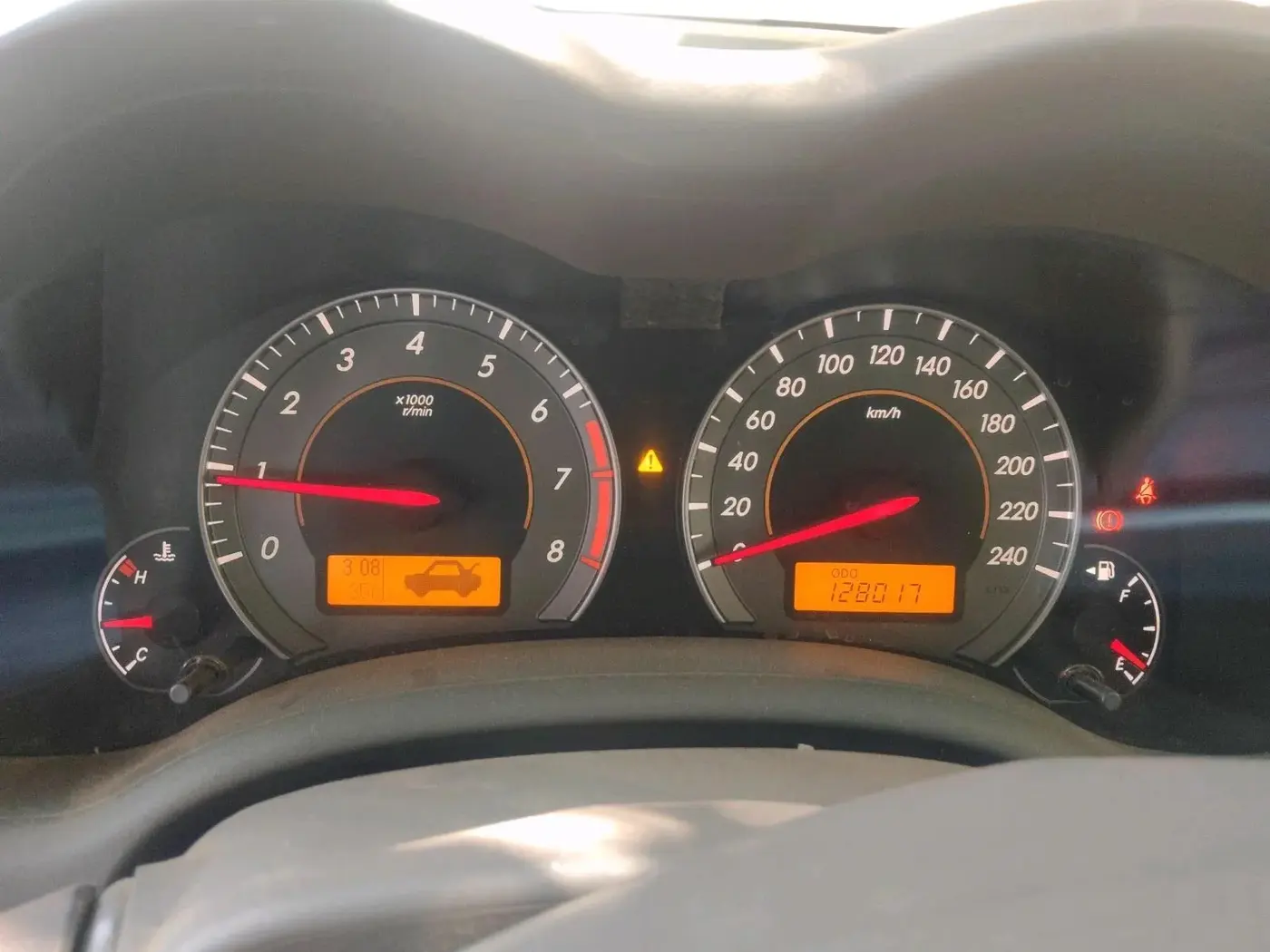 2010 Toyota Corolla Altis G PETROL, Petrol, Manual, 1,28,017 km, interior