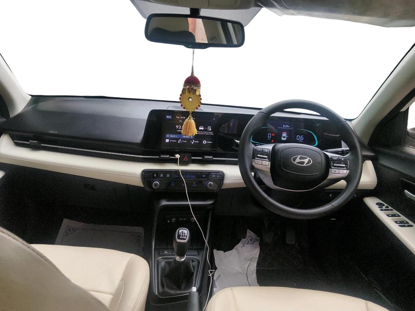 2024 Hyundai Verna SX 1.5 l MPI, Petrol, Manual, 19,906 km, interior