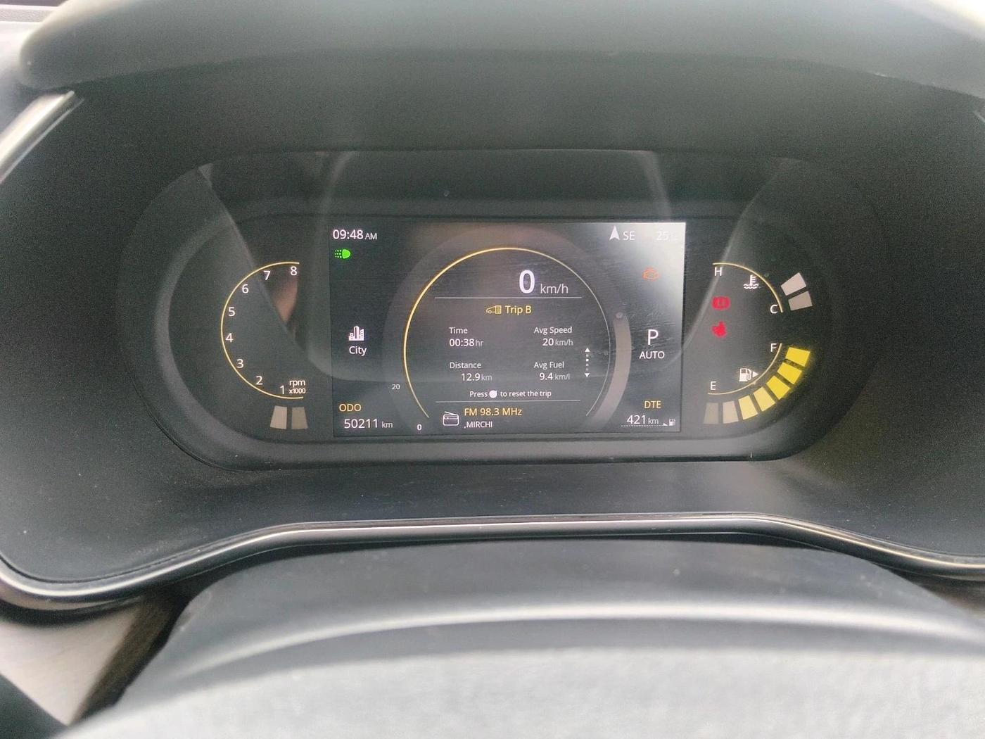 2023 Tata Harrier XZA PLUS 2.0L, Diesel, Automatic, 50,211 km, interior