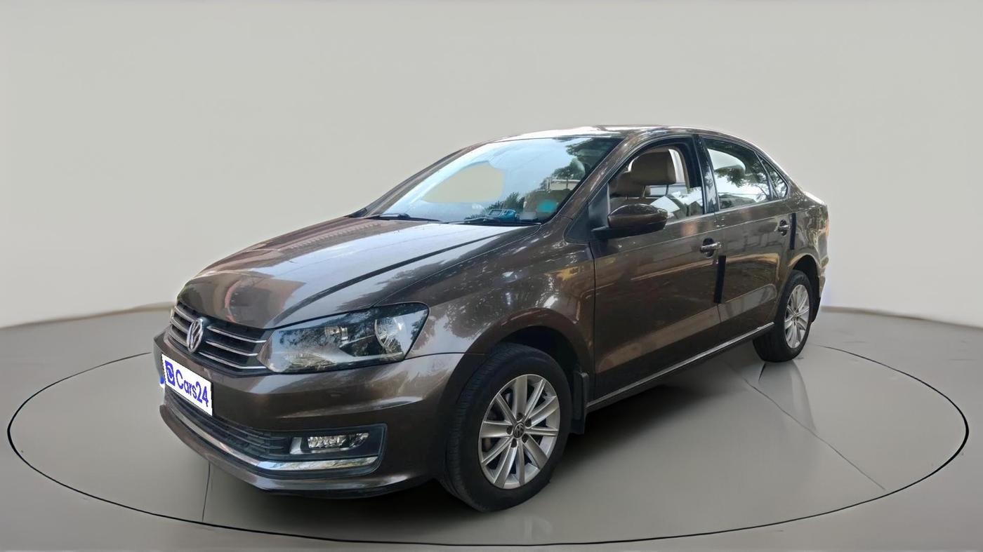 2016 Volkswagen Vento HIGHLINE PETROL AT, Petrol, Automatic, 51,270 km, exterior