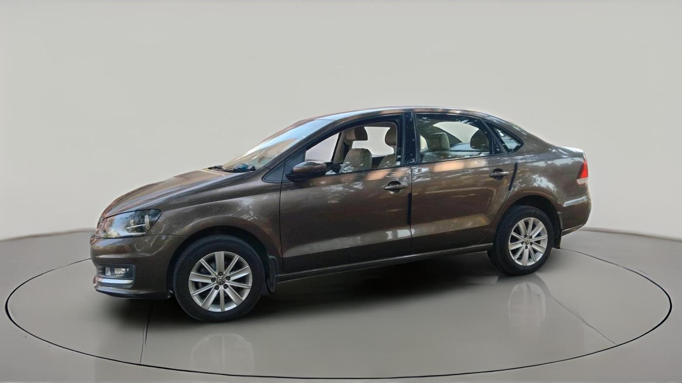 2016 Volkswagen Vento HIGHLINE PETROL AT, Petrol, Automatic, 51,270 km, exterior