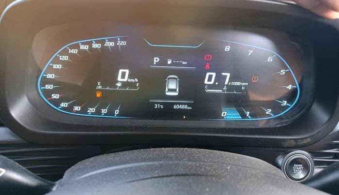 2020 Hyundai NEW I20 ASTA 1.2 AT DUAL TONE, Petrol, Automatic, 60,488 km, interior