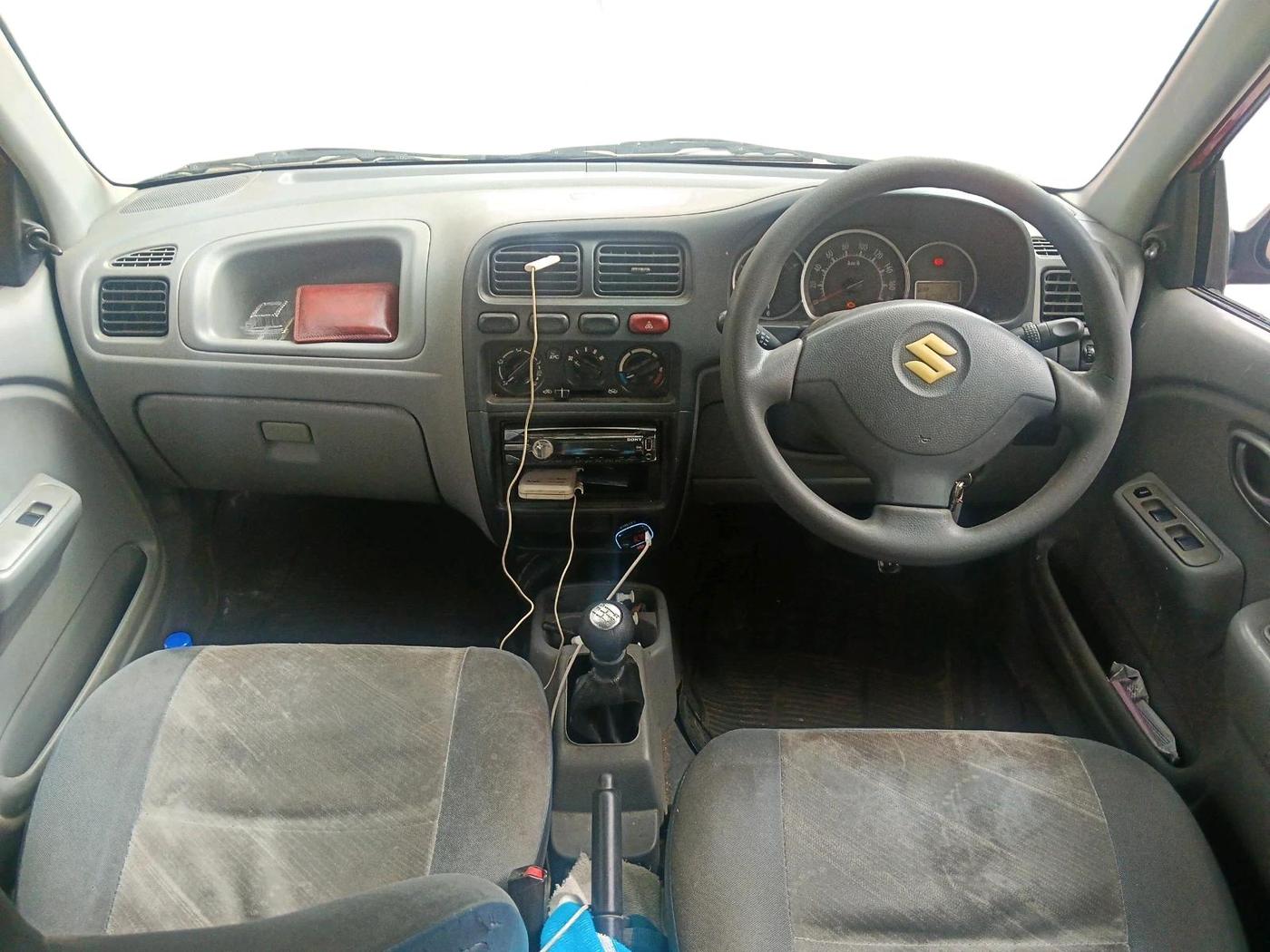 2011 Maruti Alto K10 VXI, Petrol, Manual, 1,24,847 km, interior