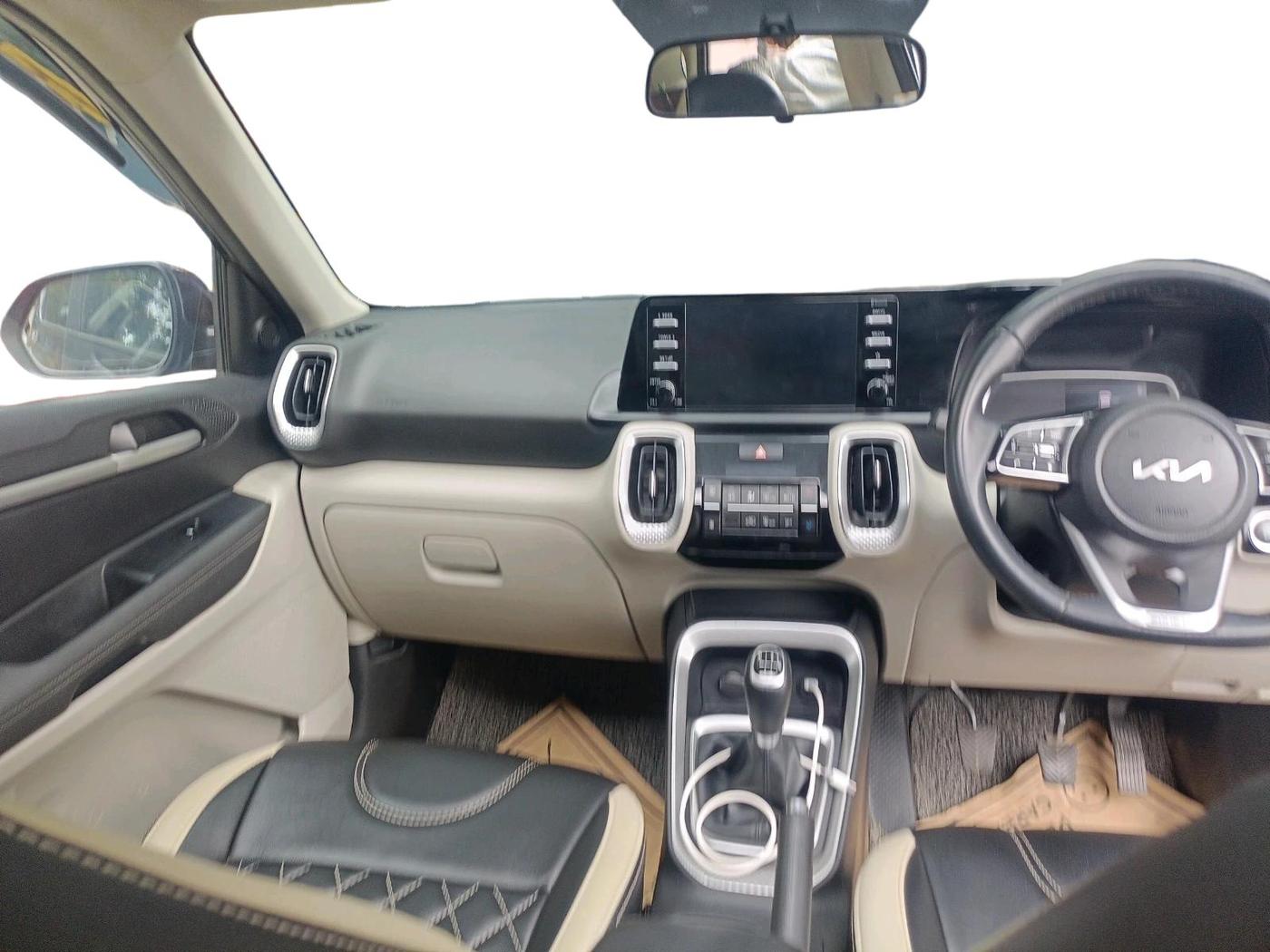 2022 KIA SONET HTX 1.5, Diesel, Manual, 35,451 km, interior