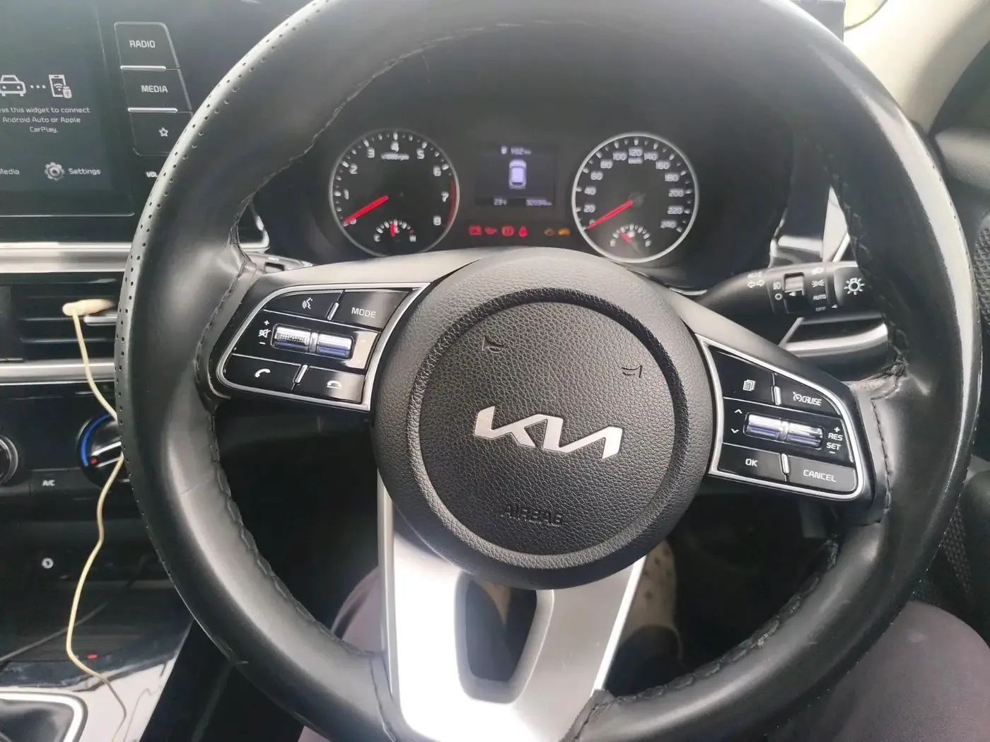 2022 KIA SELTOS HTK PLUS 1.5, Petrol, Manual, 35,600 km, interior