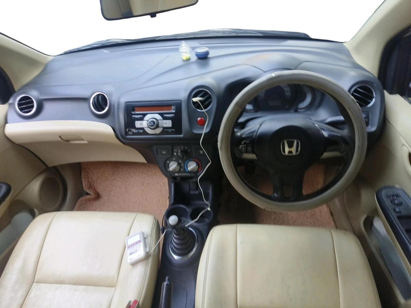 2014 Honda Brio S MT, Petrol, Manual, 1,46,888 km, interior