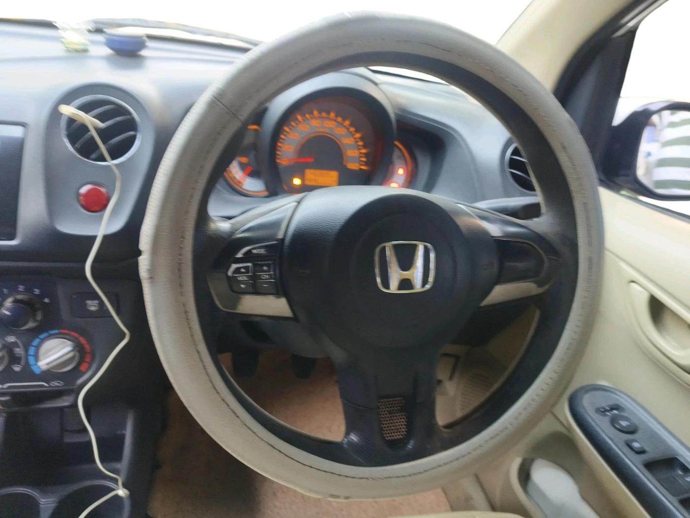 2014 Honda Brio S MT, Petrol, Manual, 1,46,888 km, interior