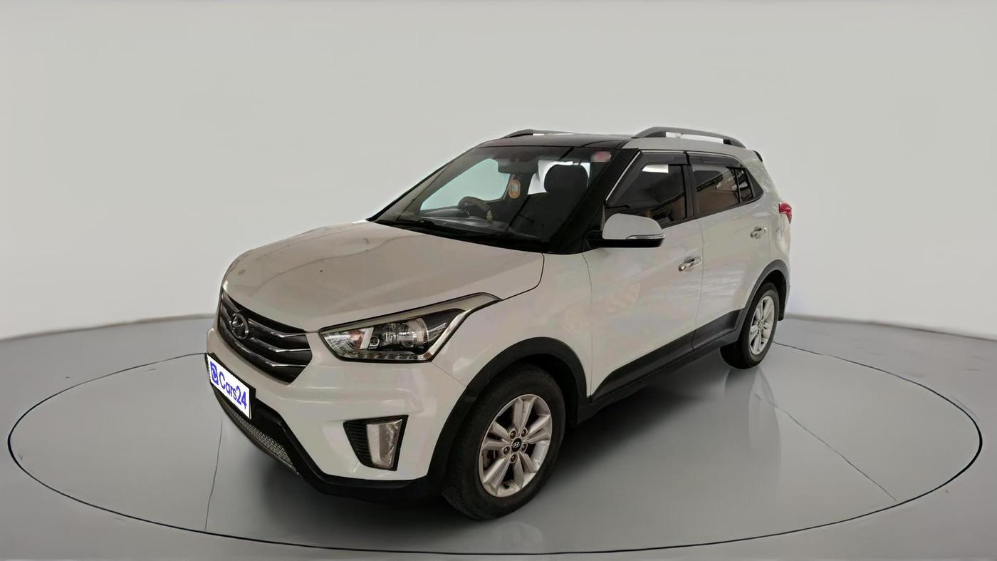 2015 Hyundai Creta SX PLUS 1.6 PETROL, Petrol, Manual, 1,07,506 km, exterior