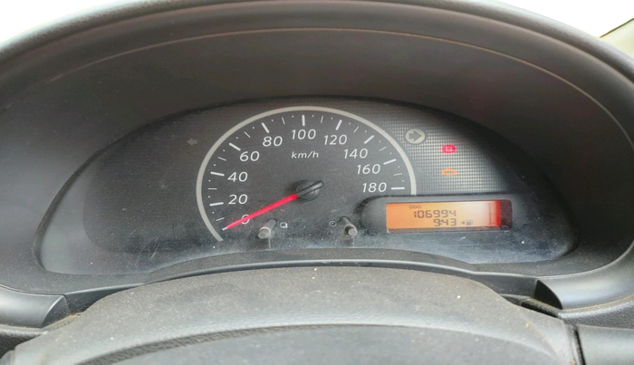 2012 Nissan Micra XE PETROL, Petrol, Manual, 1,06,994 km, interior