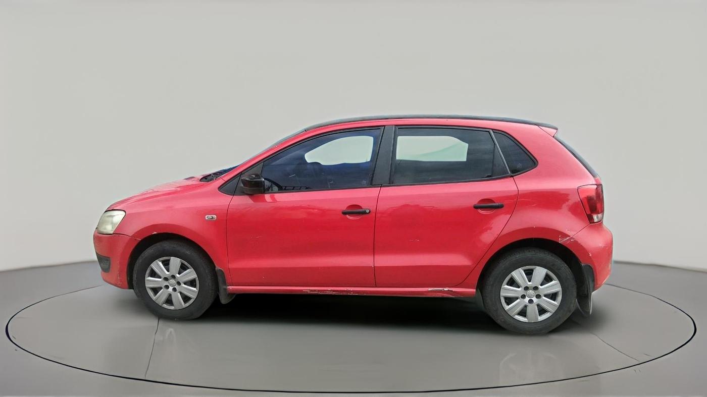 2011 Volkswagen Polo TRENDLINE 1.2L PETROL, Petrol, Manual, 1,01,289 km, exterior