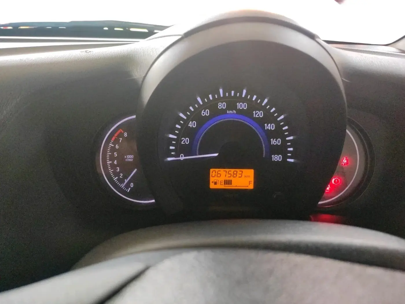 2015 Honda Brio VX AT, Petrol, Automatic, 67,583 km, interior