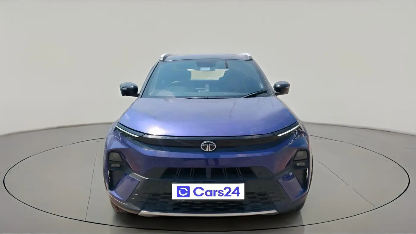 2023 Tata NEXON FEARLESS PURPLE + SUNROOF DCA DUAL TONE 1.2 PETROL, Petrol, Automatic, 50,450 km, exterior