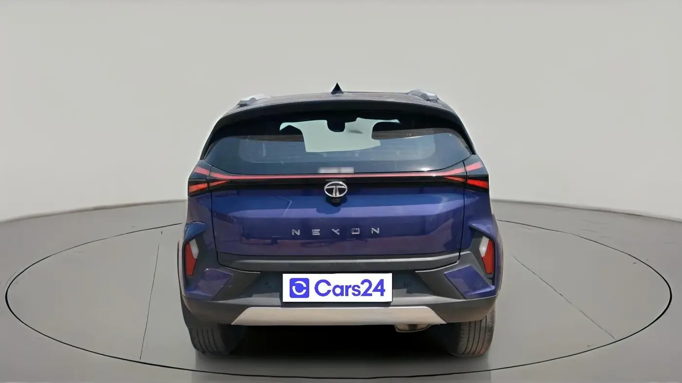 2023 Tata NEXON FEARLESS PURPLE + SUNROOF DCA DUAL TONE 1.2 PETROL, Petrol, Automatic, 50,450 km, exterior