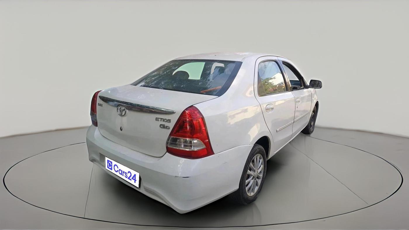 2012 Toyota Etios GD, Diesel, Manual, 2,48,953 km, exterior