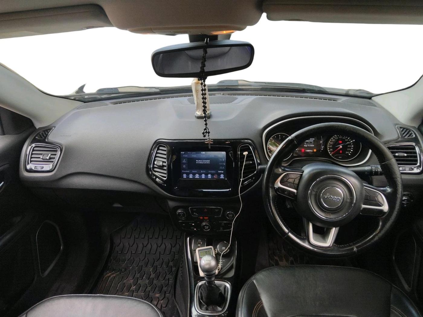 2018 Jeep Compass LIMITED (O) 2.0 DIESEL 4X4, Diesel, Manual, 1,19,604 km, interior
