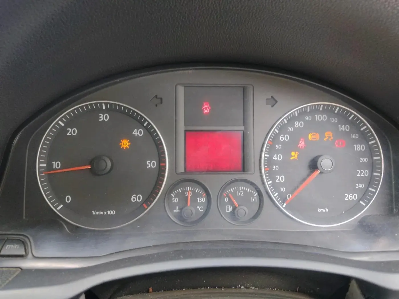 2009 Volkswagen Jetta TRENDLINE 1.9 TDI, Diesel, Manual, 1,49,073 km, interior