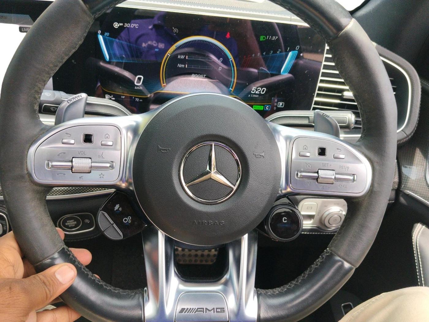 2022 Mercedes Benz GLE COUPE 53 AMG 4MATIC+, Petrol, Automatic, 20,663 km, interior