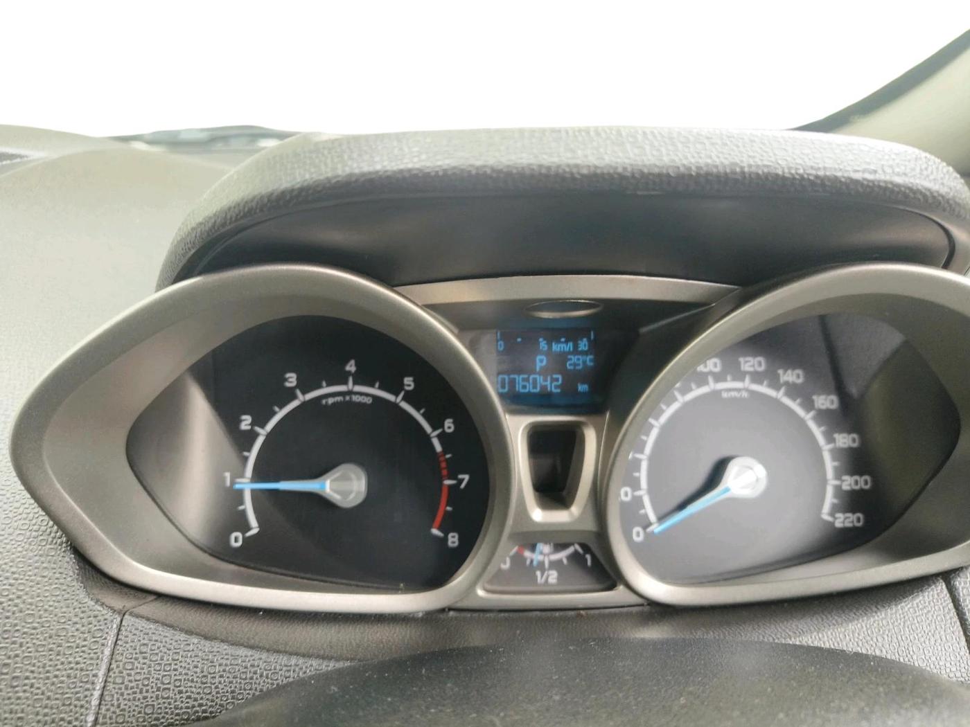 2014 Ford Ecosport TITANIUM 1.5L PETROL AT, Petrol, Automatic, 76,042 km, interior