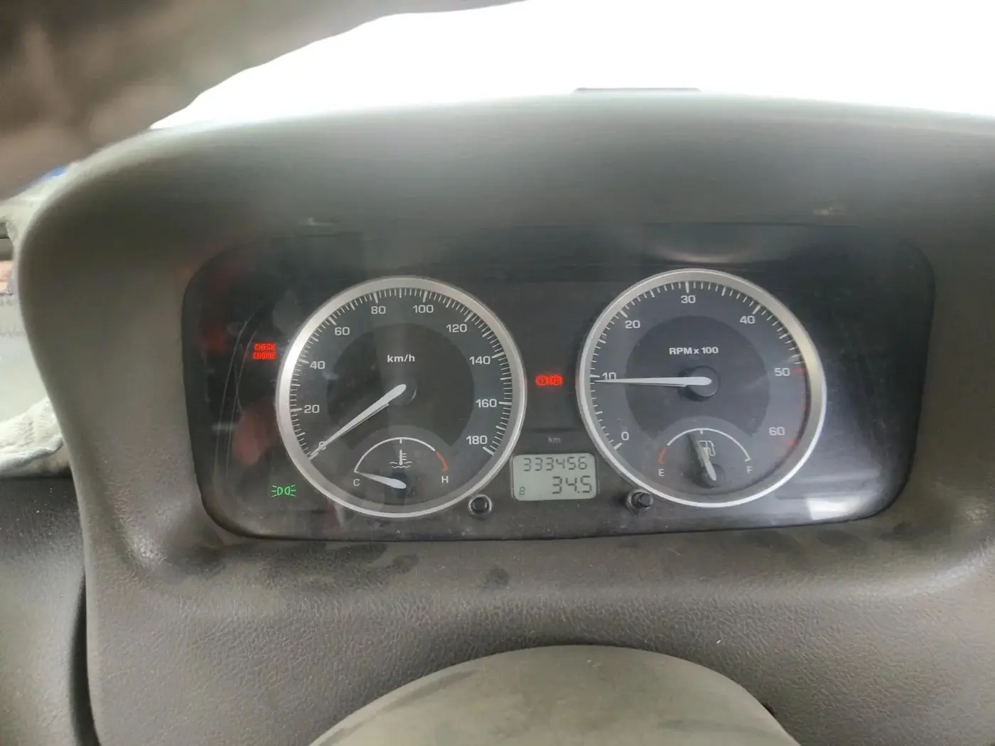 2011 Tata Indigo CS LX TDI, Diesel, Manual, 3,33,456 km, interior