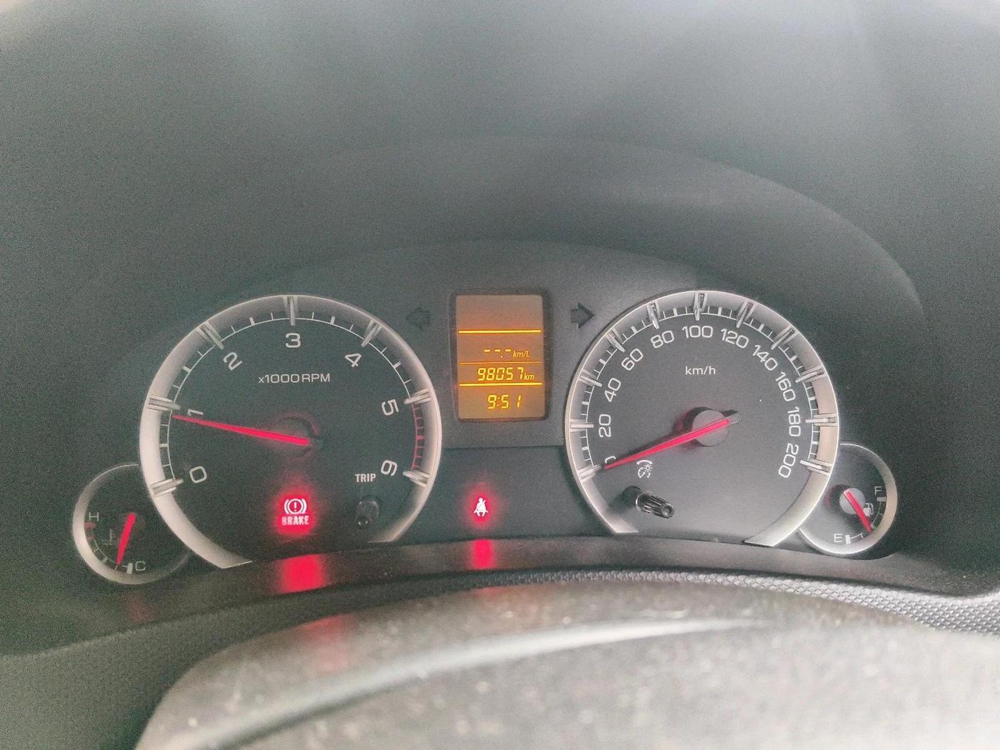 2016 Maruti Swift VDI ABS, Diesel, Manual, 98,057 km, interior