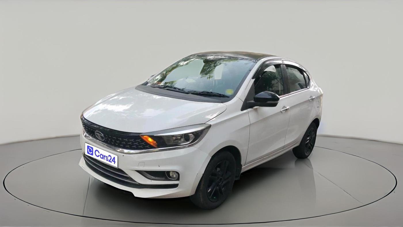 2022 Tata TIGOR XZ PLUS PETROL, Petrol, Manual, 76,213 km, exterior