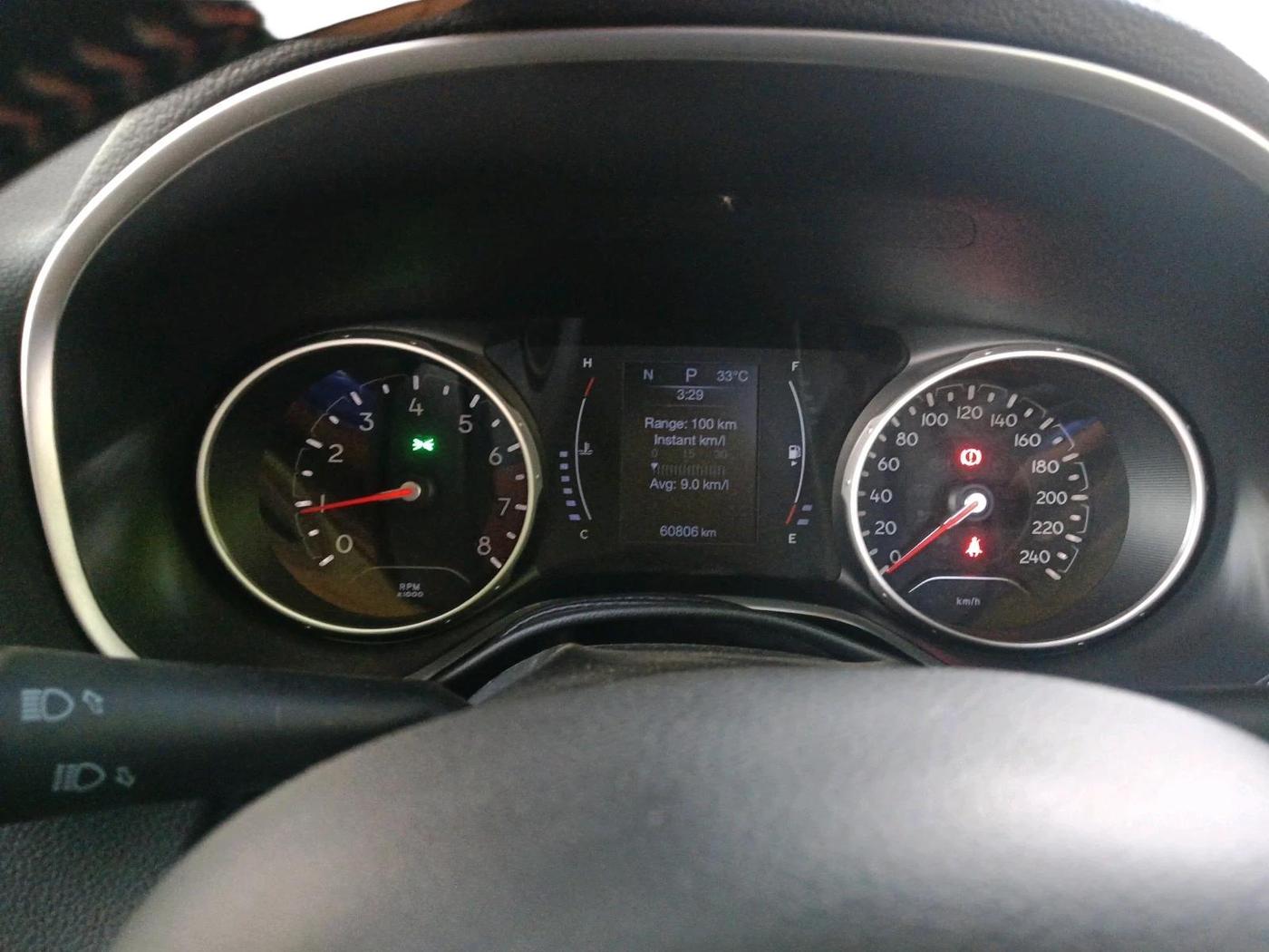 2018 Jeep Compass LIMITED 1.4 PETROL AT, Petrol, Automatic, 60,806 km, interior