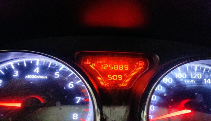 2011 Nissan Sunny XV PETROL, Petrol, Manual, 1,25,889 km, interior