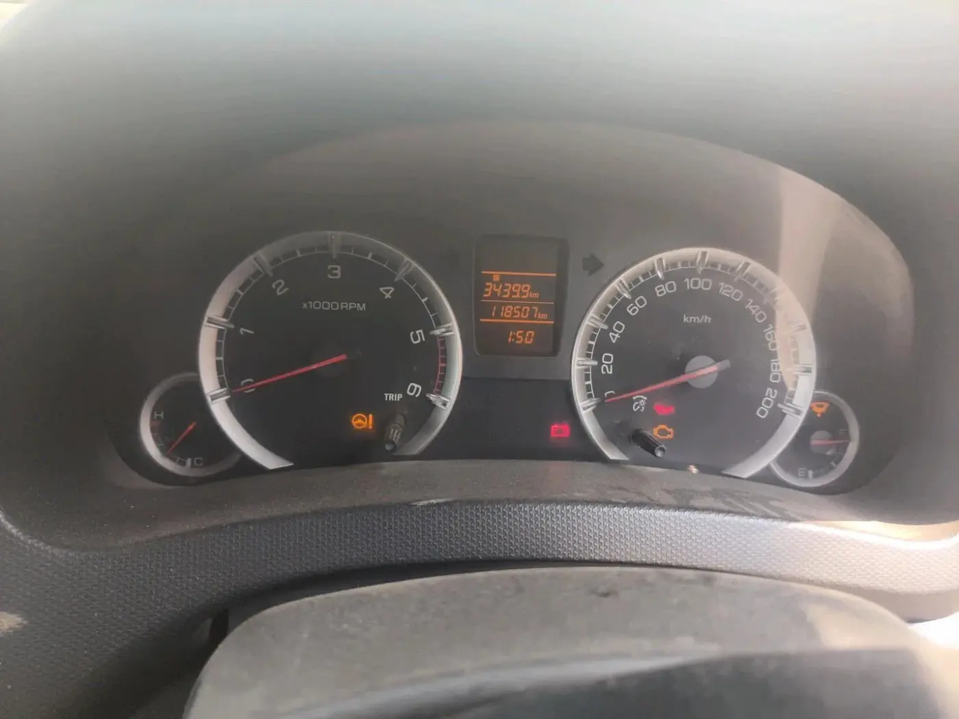 2014 Maruti Swift VDI, Diesel, Manual, 1,18,507 km, interior
