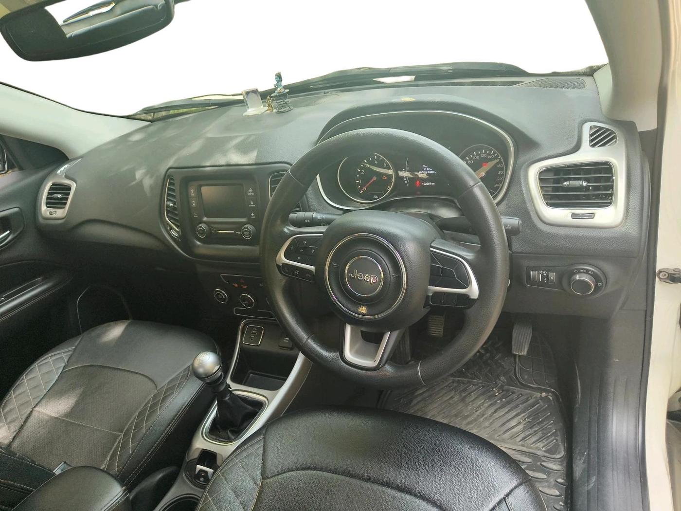 2018 Jeep Compass SPORT 1.4 PETROL, Petrol, Manual, 1,02,281 km, interior