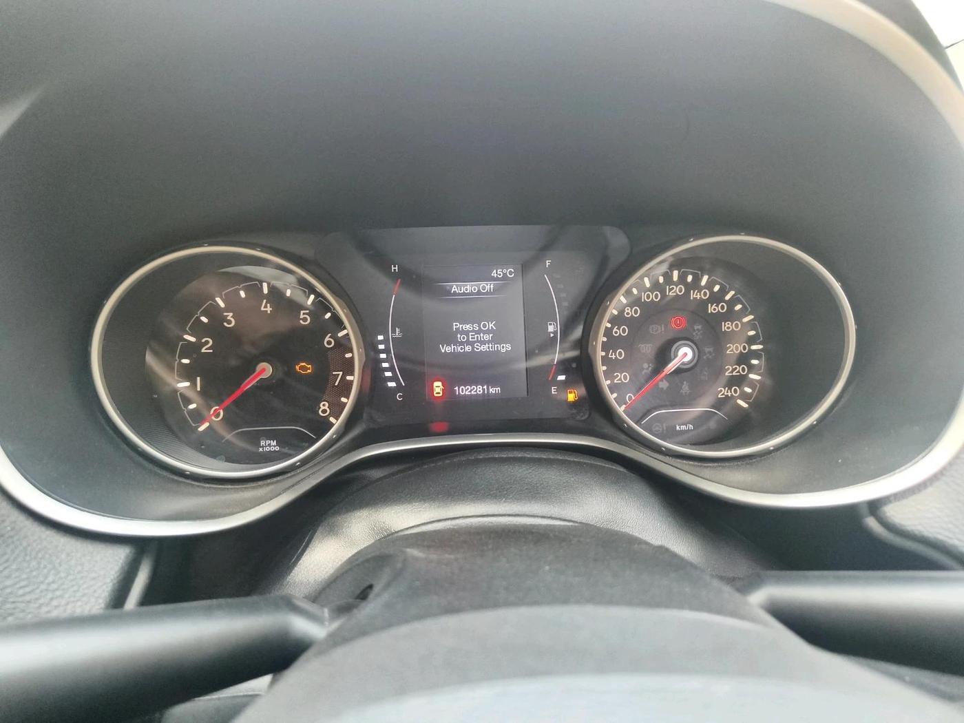 2018 Jeep Compass SPORT 1.4 PETROL, Petrol, Manual, 1,02,281 km, interior